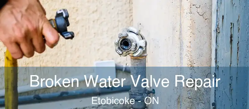  Broken Water Valve Repair Etobicoke - ON